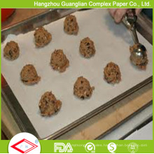 Coated Virgin Wood Pulp Parchment Paper Baking Tray Lining Sheet